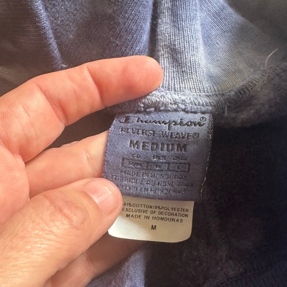 Champion women’s blue reverse weave athletic Tie Dye joggers size medium - Picture 4 of 6